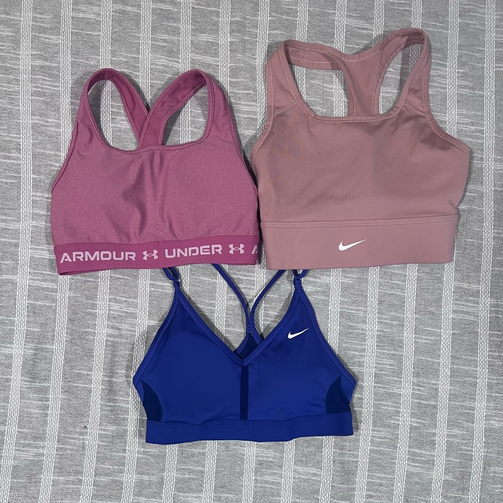 3 pack Sports Bra Nike/Under Armour